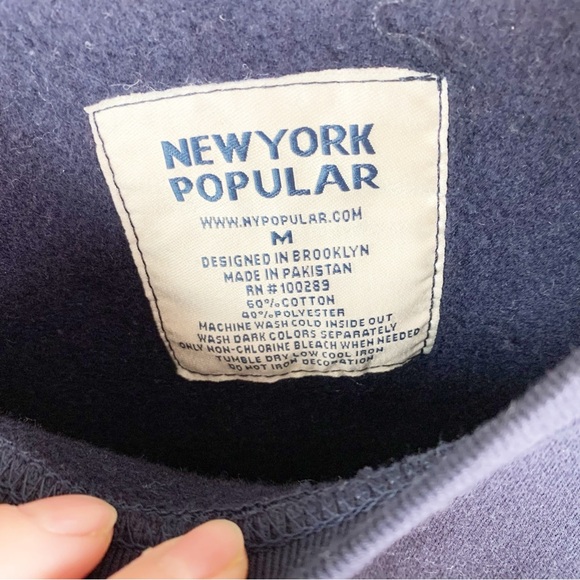 Navy blue San Diego sweatshirt size medium - Picture 4 of 6